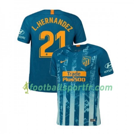 Tenue Atlético Madrid Lucas Hernandez 21 Troisième 2018-2019 Maillot de Foot
